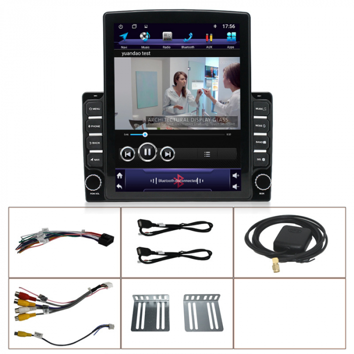 Radio MP3, MP5 Player 2DIN ANDROID 9.7″ /ecran tip Tesla style 12V /2+32G [1]