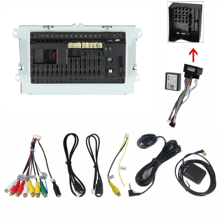 Navigatie dedicata cu Android VW Skoda, Seat    2GB RAM, Radio GPS Dual Zone, Display HD IPS 9" Touchscreen, Internet Wi-Fi, Bluetooth, MirrorLink, USB [2]