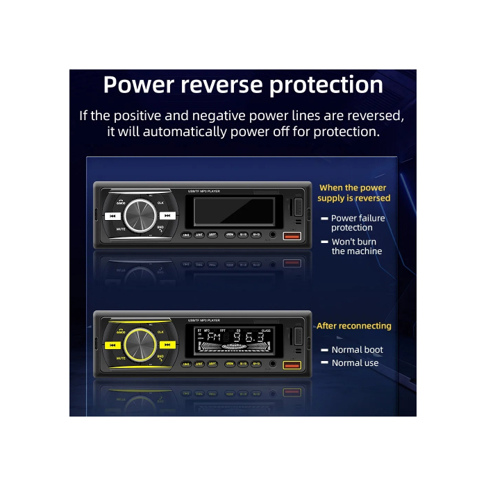 Radio MP3 Player 12V cu bluetooth [3]