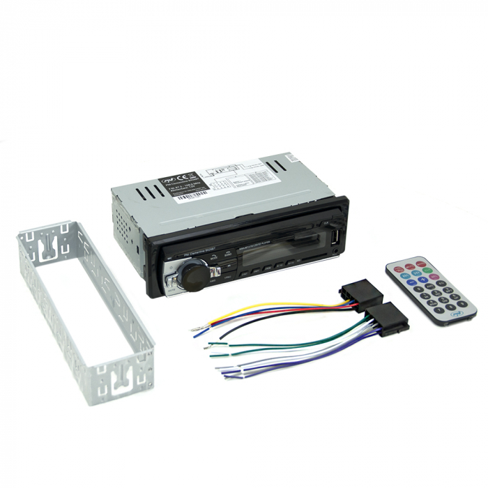 Radio MP3 player auto PNI Clementine 8428BT 4x45w 1 DIN cu SD, USB, AUX, RCA si Bluetooth [1]