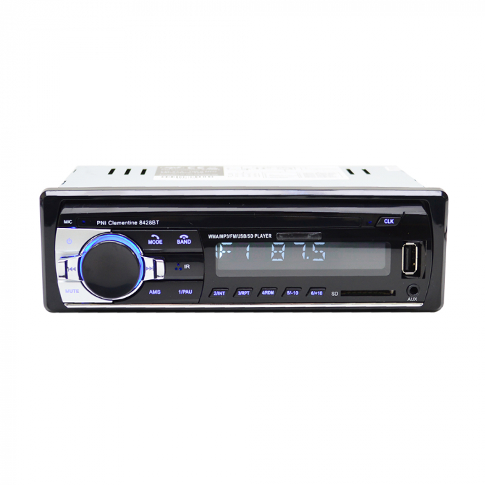 Radio MP3 player auto PNI Clementine 8428BT 4x45w 1 DIN cu SD, USB, AUX, RCA si Bluetooth [4]
