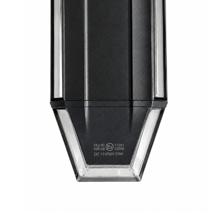 Rampa Girofar LED Stroboscopic Portocalie, 137.5 cm, 14 Moduri de Avertizare, 12/24/48V, 58-83W, ECE R65/R10, E9, IP67, Senzor Zi/Noapte [4]