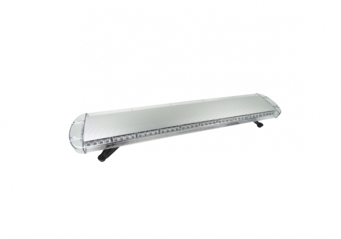 Rampa luminoasa girofar 12-24V cu lumina galben portocaliu 1200x215x130mm [11]