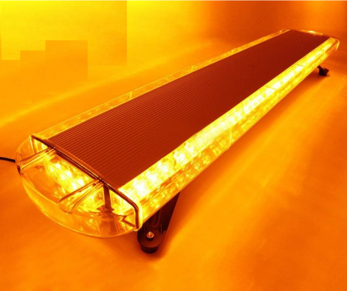 Rampa luminoasa girofar 12-24V cu lumina galbena 1400x2200x130mm [2]