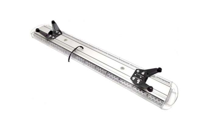 Rampa luminoasa girofar 12-24V cu lumina galbena 1400x2200x130mm [5]