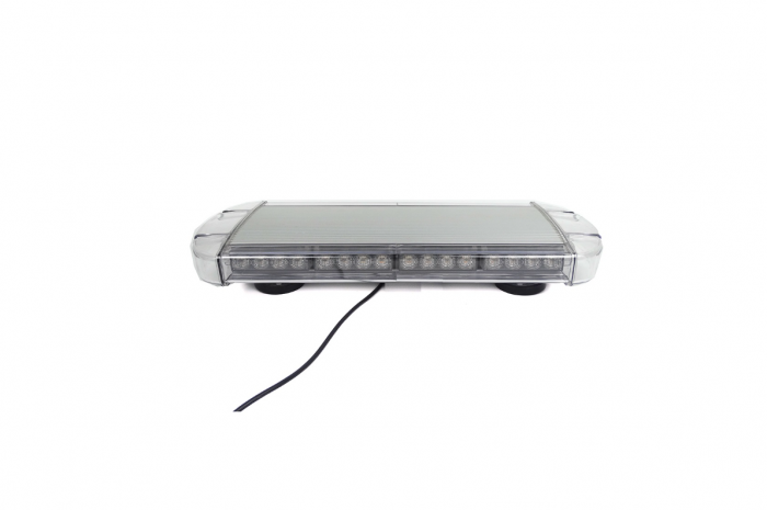 Rampa luminoasa girofar 12-24V cu MAGNET lumina galbena 55cm 10 MODULE [5]