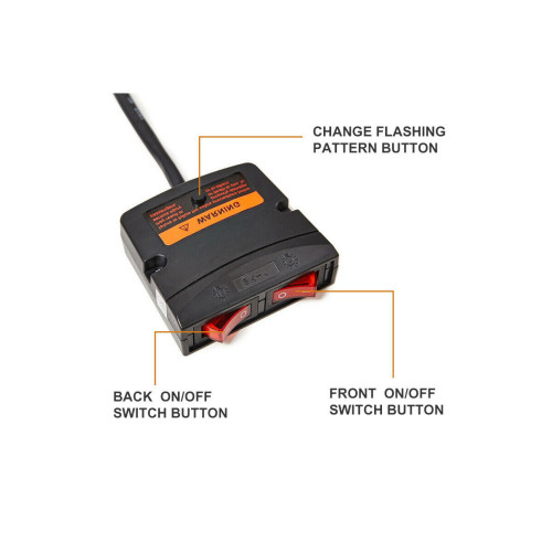 Rampa plafon LED culoare portocaliu 12-24V [2]