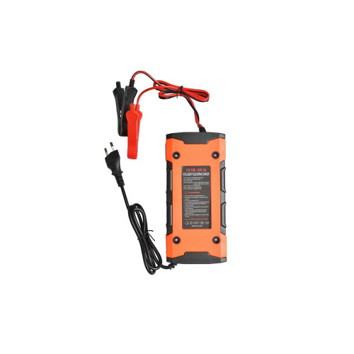 Redresor, incarcator digital baterie 12V 10A/24V 5A plumb acid, functie inteligenta reparare impuls [4]