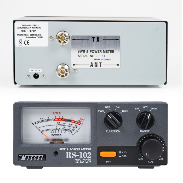 Reflectometru PNI Nissei RS-102 SWR 1.8-200Mhz Wattmeter 0-200W [6]