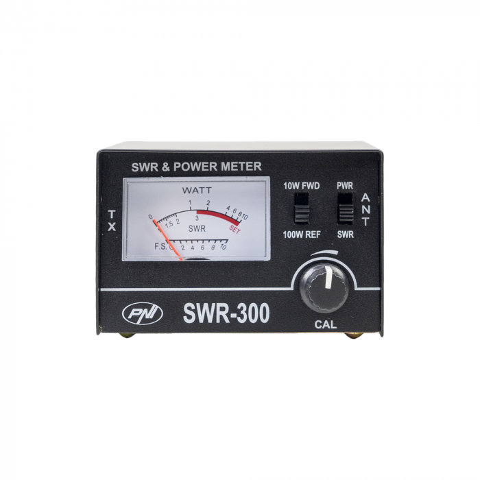 Reflectometru PNI SWR-300 PWR-SWR Meter, pentru masurare SWR antene radio in frecventa 26-30Mhz si putere statii radio CB [2]