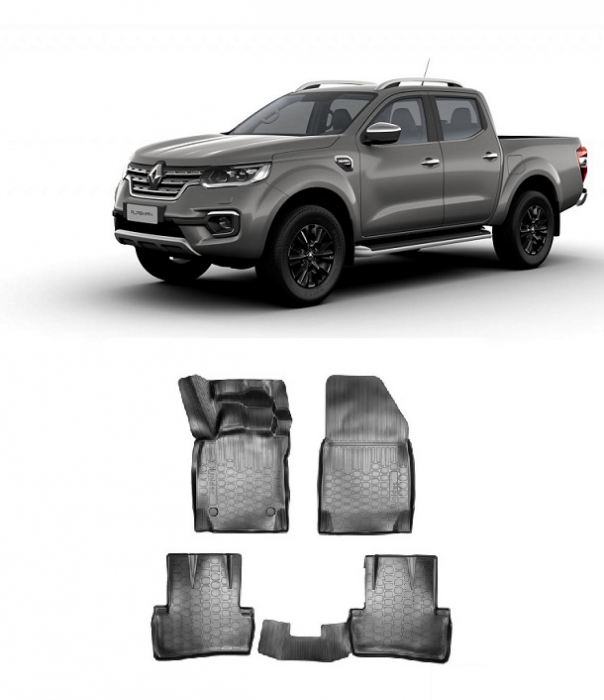 Set covorase cauciuc stil tavita  Renault Alaskan 2017-2022 [1]