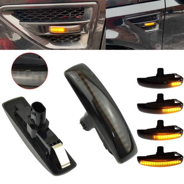 Lampi LED semnalizare dinamica compatibila  Rang Rover Sport (2005-2013) [1]