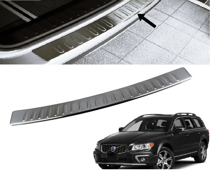 Ornament  inox portbagaj crom Volvo XC70 II 2013-2016 Facelift CROM [1]