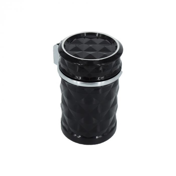 Scrumiera auto LED prindere 2in1: grila ventilatie sau in suportul de pahar Cod: LP-012 [3]