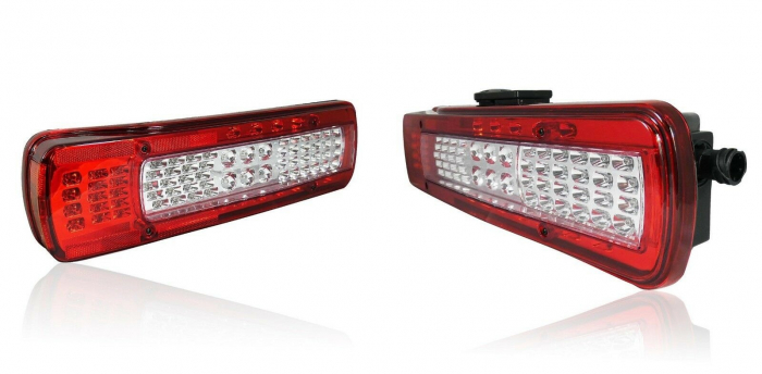 Set 2 Auto LED Lampi Spate Stanga Si Dreapta, LED SMD, 24V, Compatibile Volvo FH4 2013+ [2]