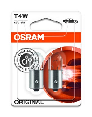 Set 2 Becuri 12V T4W Original Blister Osram [2]