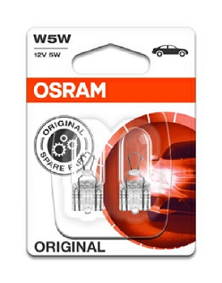 Set 2 Becuri 12V W5W Original Blister Osram [2]