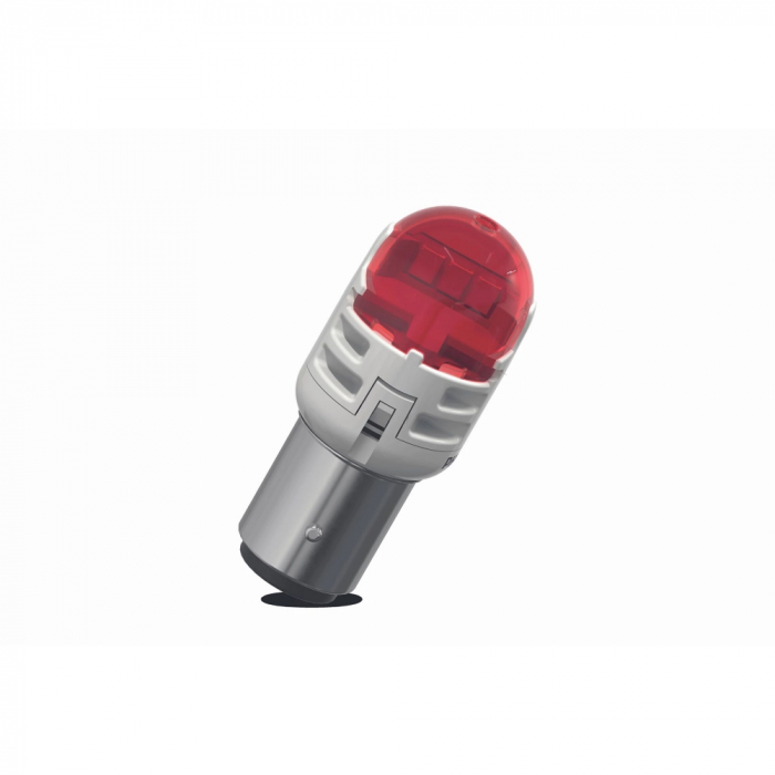 Set 2 Becuri Auxiliare Cu Led 12V P21/5W Ultinon Pro6000Si Red Philips [2]