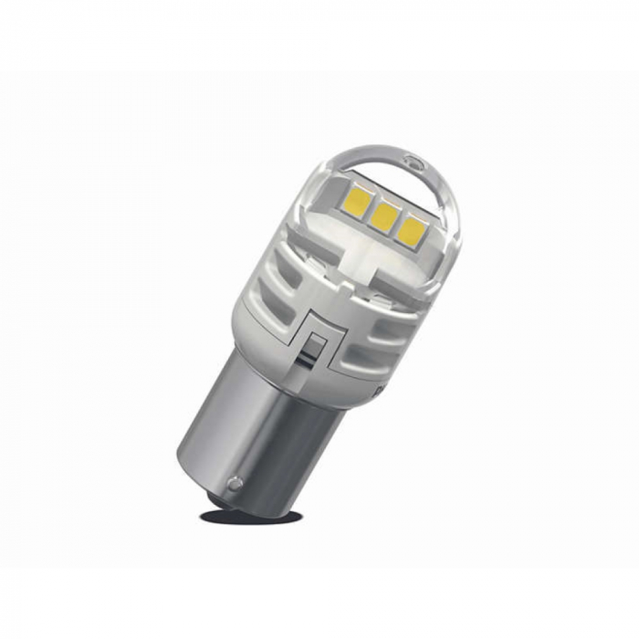 Set 2 Becuri Auxiliare Cu Led 12V P21W Ultinon Pro6000Si White Philips [2]