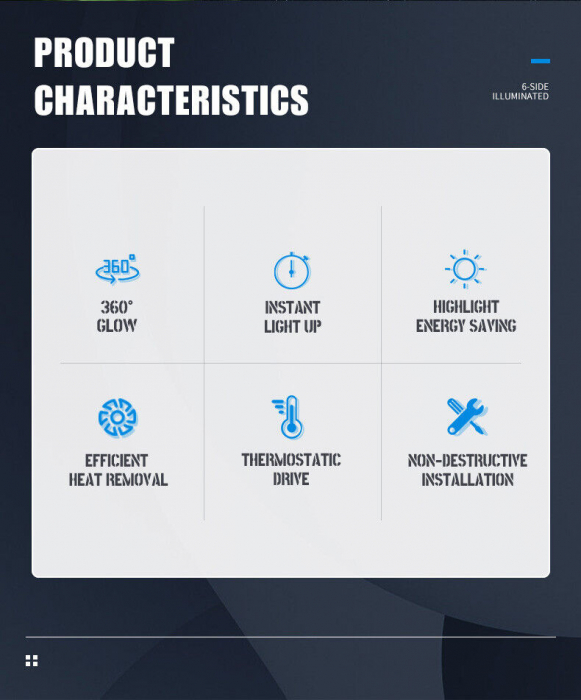 Set 2 Becuri COB Led H11 80W Canbus cu Leduri 360°, fara Erori, 16000lm, 12V [10]