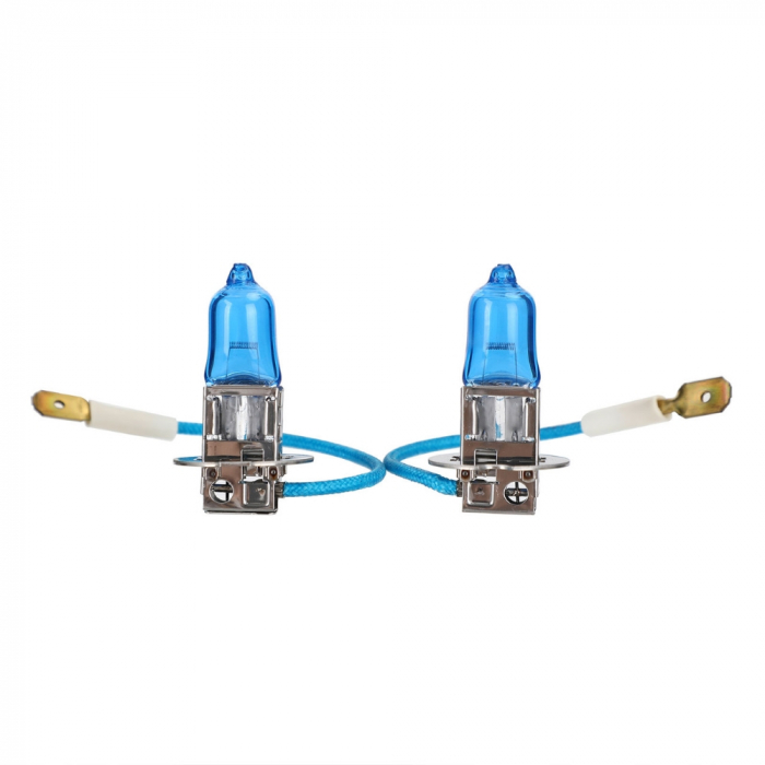 Set 2 Becuri Far H3 55W 12V Range Power White Narva [2]