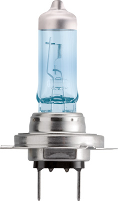 Set 2 Becuri Far H7/W5W Px26D 55W 12V White Vision Ultra Philips [2]