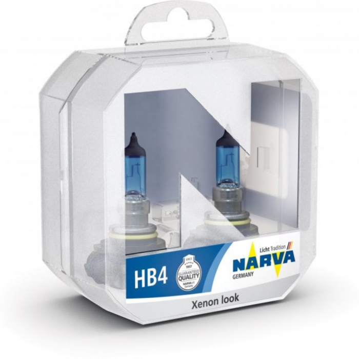 Set 2 Becuri Far Hb4 55W 12V Range Power White Narva [1]