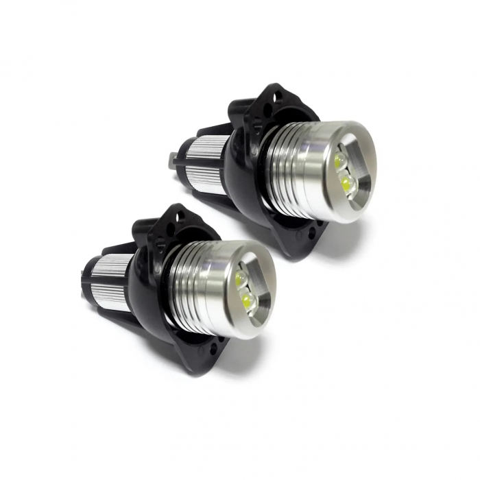 Set 2 becuri LED Marker Angel Eyes compatibil BMW seria 3 E90/E91 fara facelift 6W [5]