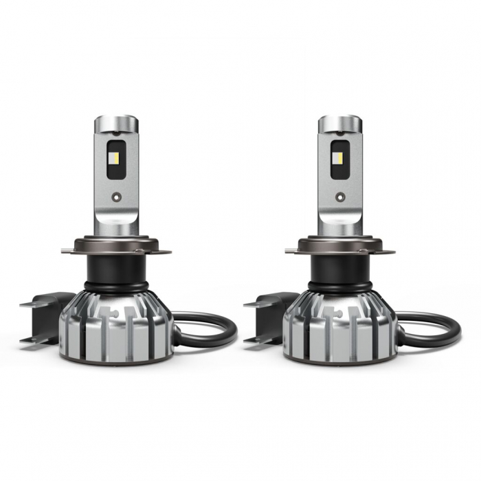 SET 2 BECURI NIGHT BREAKER LED SMART H7 +330% CUTIE OMOLOGARE RAR [5]