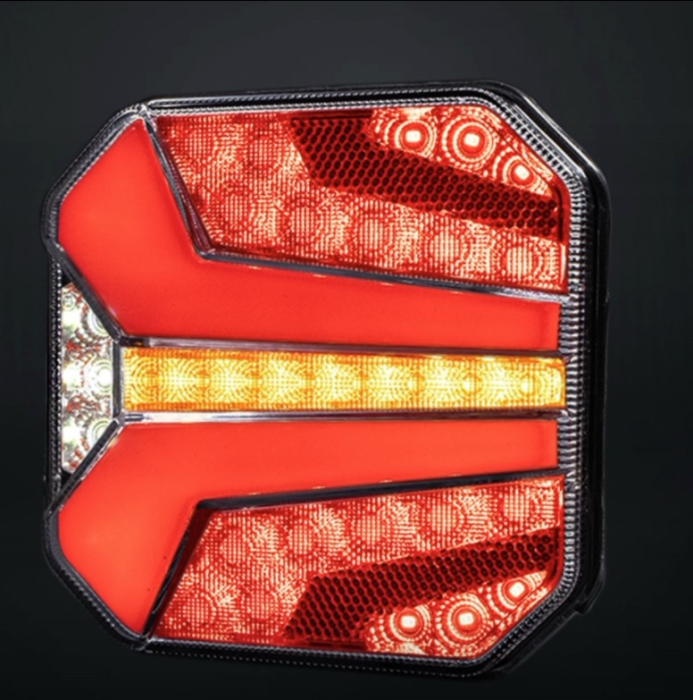 Set 2 bucati lampi LED semnalizare dinamica 24V – NEON, stop, pozitie, semnal secvential [6]