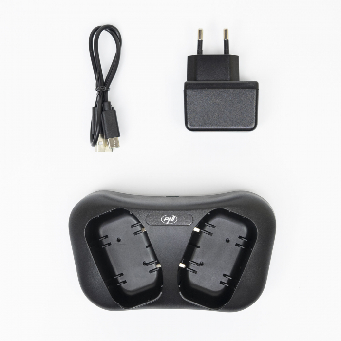 Set 2 bucati Statie radio portabila 16 canale, Waterproof IP67, cu lanterna LED, buton SOS, VOX, USB-C [5]