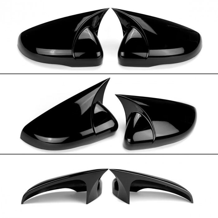 Set 2 Capace pentru Oglinzi, Tip Batman Compatibile Volkswagen VW GOLF 6 2009-2013 [7]