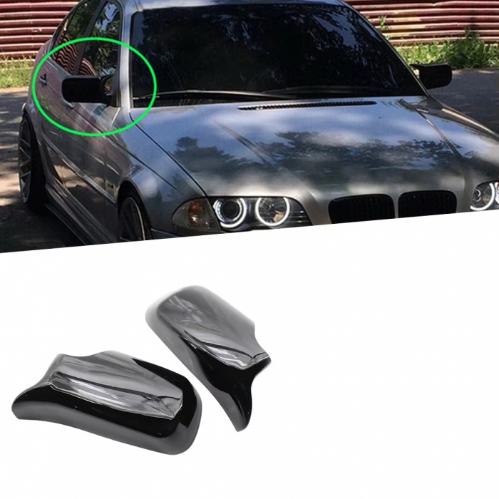 Set 2 Capace pentru Oglinzi, Tip Batman M Compatibile BMW 3 SERIES E46 5 SERIES E39 [9]