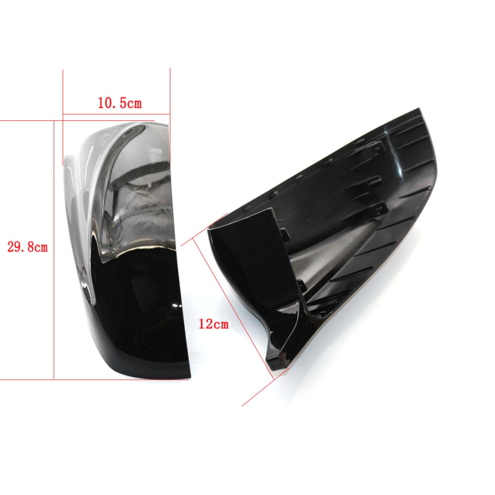 Set 2 Capace pentru Oglinzi, Tip Batman M Compatibile BMW X5 E70 X6 E71 [8]