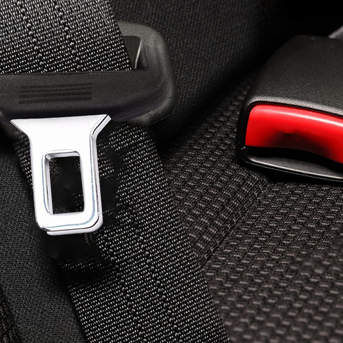 Set 2 cleme anulare sunet pentru centura de siguranta auto [7]
