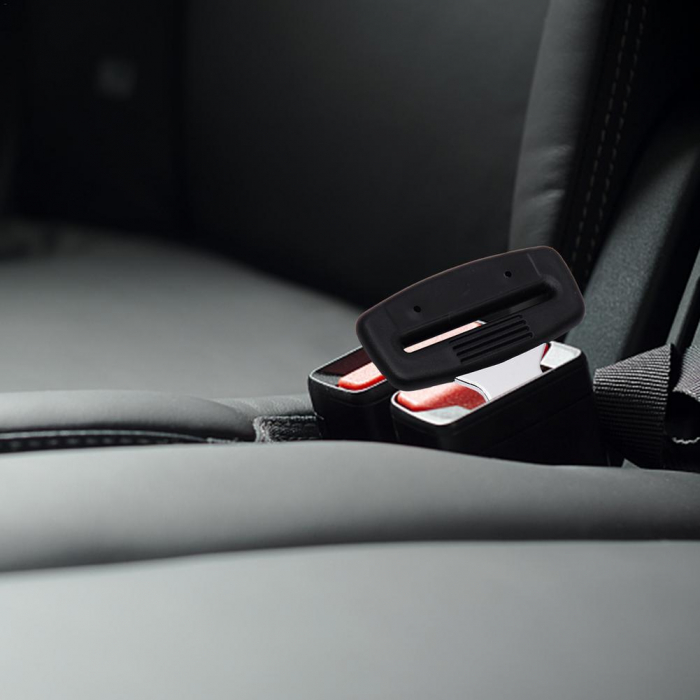 Set 2 cleme anulare sunet pentru centura de siguranta auto [8]