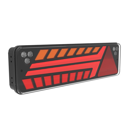 Set Lampi Auto LED Spate, Cu Semnalizare Dinamica, 52cm x 14.6cm, Universale, 7 Functii, Neon Glow, Potrivit Pentru DAF, MAN, Scania, Iveco, Volvo, Mercedes [6]