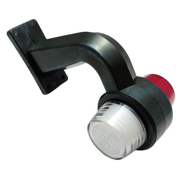 Set Lampi Laterale de Gabarit cu LED – 12-24V, 155 mm, Rosu - Alb [6]
