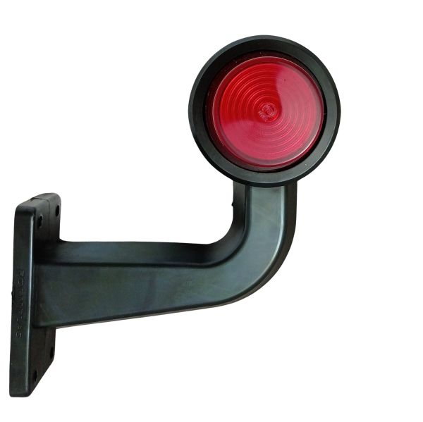 Set Lampi Laterale de Gabarit cu LED – 12-24V, 155 mm, Rosu - Alb [4]