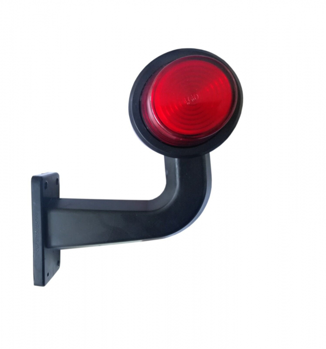 Set 2 Lampi Laterale de Gabarit LED cu Efect de Neon – 12-24V, Rosu-Galben, 155mm [4]