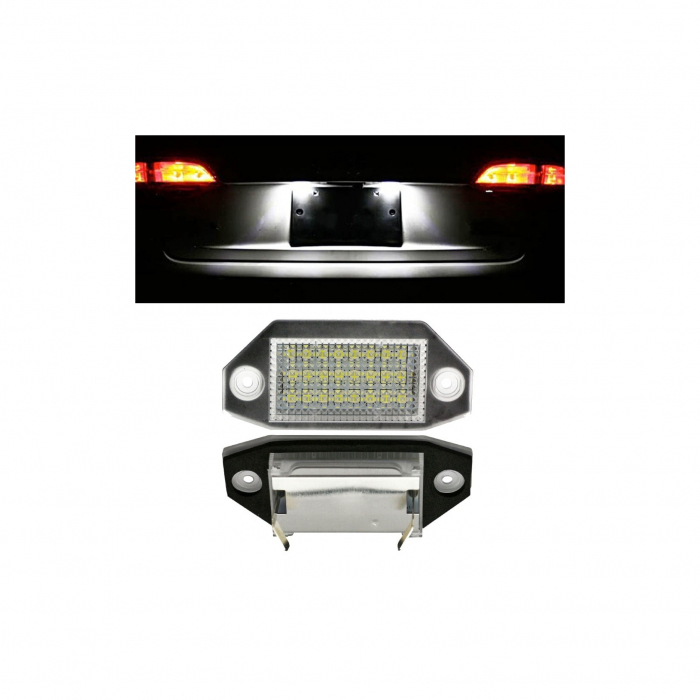 Set 2 lampi LED numar compatibil Ford [3]