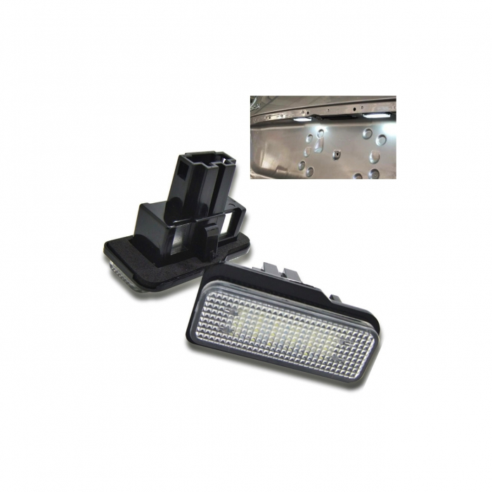Set 2 lampi LED numar compatibil Mercedes [2]