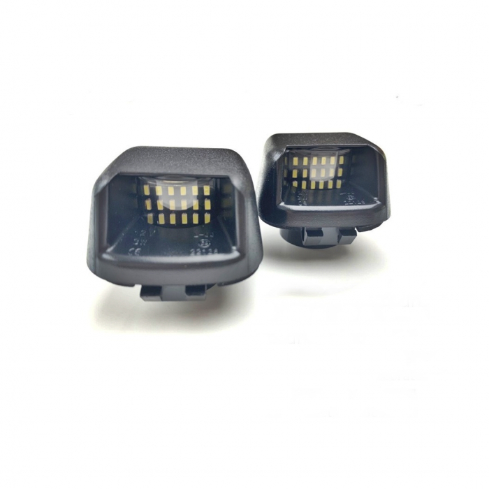Set 2 lampi LED numar compatibil NISSAN Navara D40 2005~2016 [1]