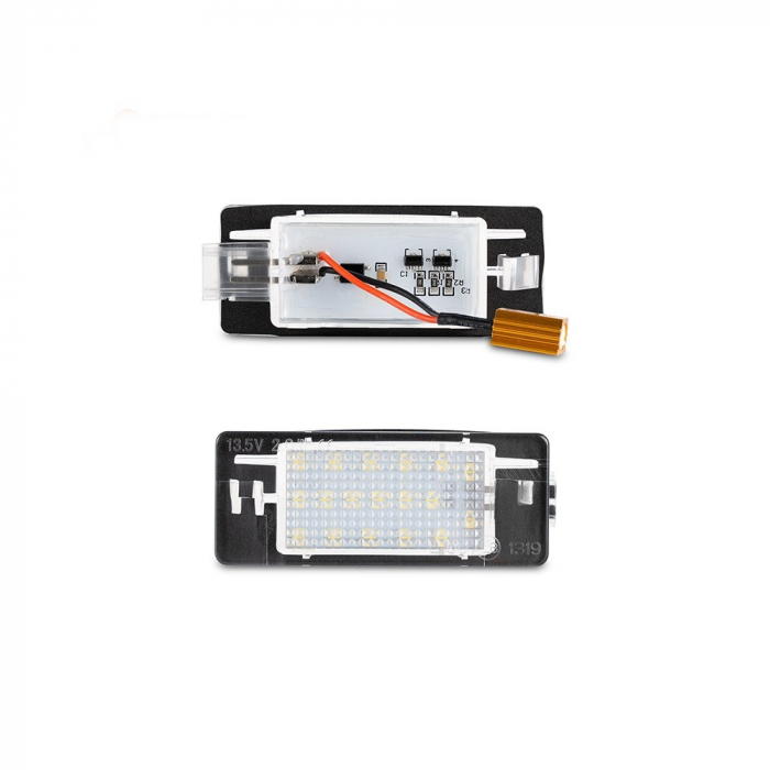 Set 2 lampi LED numar compatibil Opel [2]