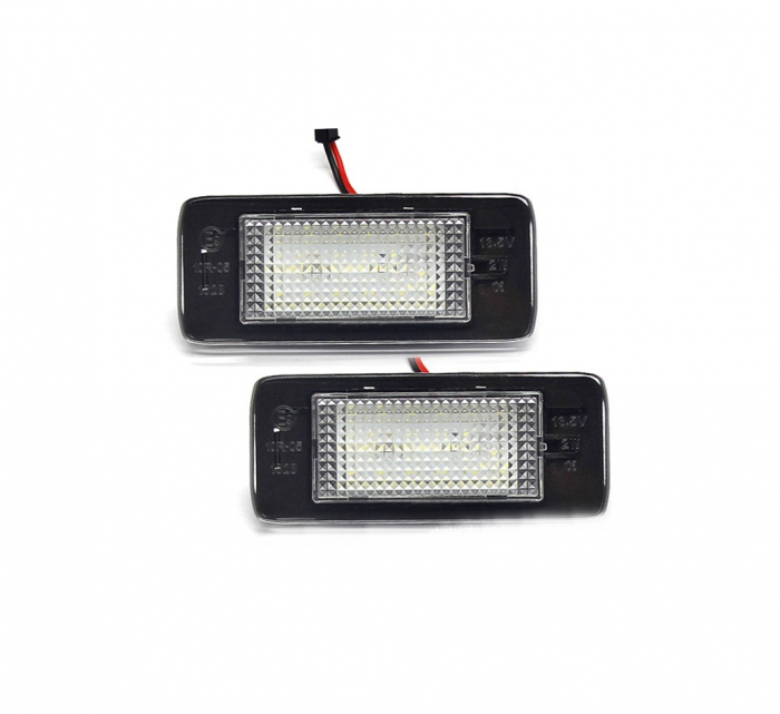 Set 2 lampi LED numar compatibil Opel [1]