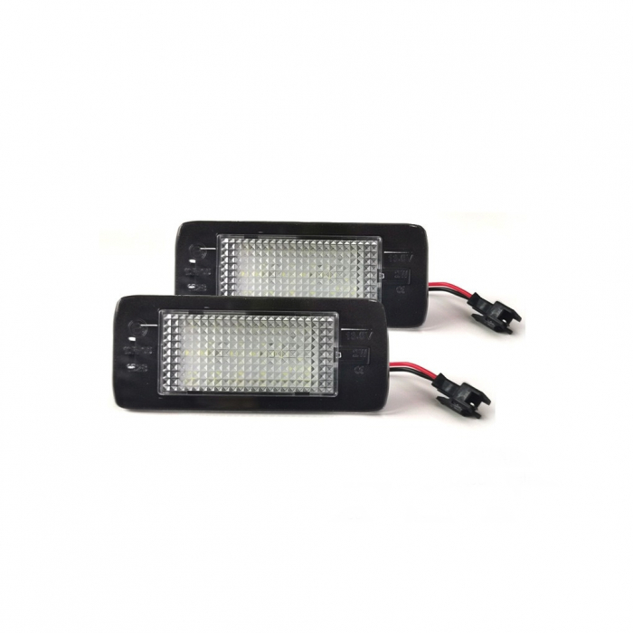 Set 2 lampi LED numar compatibil Opel [2]
