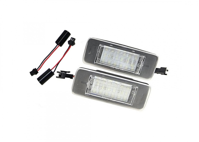 Set 2 lampi LED numar compatibil Opel [4]