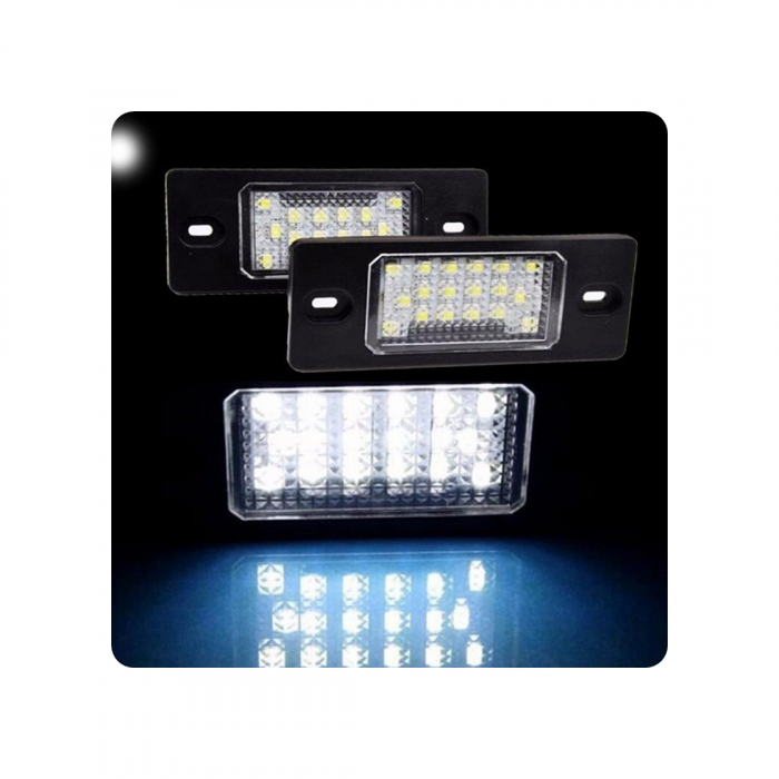 Set 2 lampi LED numar compatibil Porsche, Skoda, VW [4]
