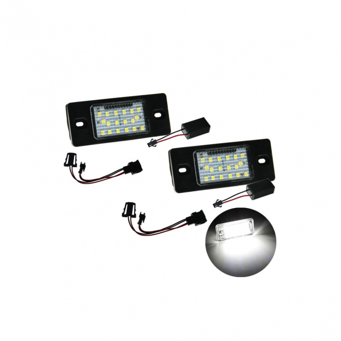 Set 2 lampi LED numar compatibil Porsche, Skoda, VW [1]