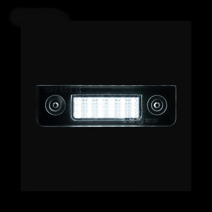 Set 2 lampi LED numar compatibil Skoda [4]